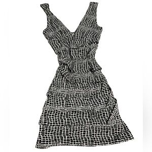 Patterned Bodycon Dress